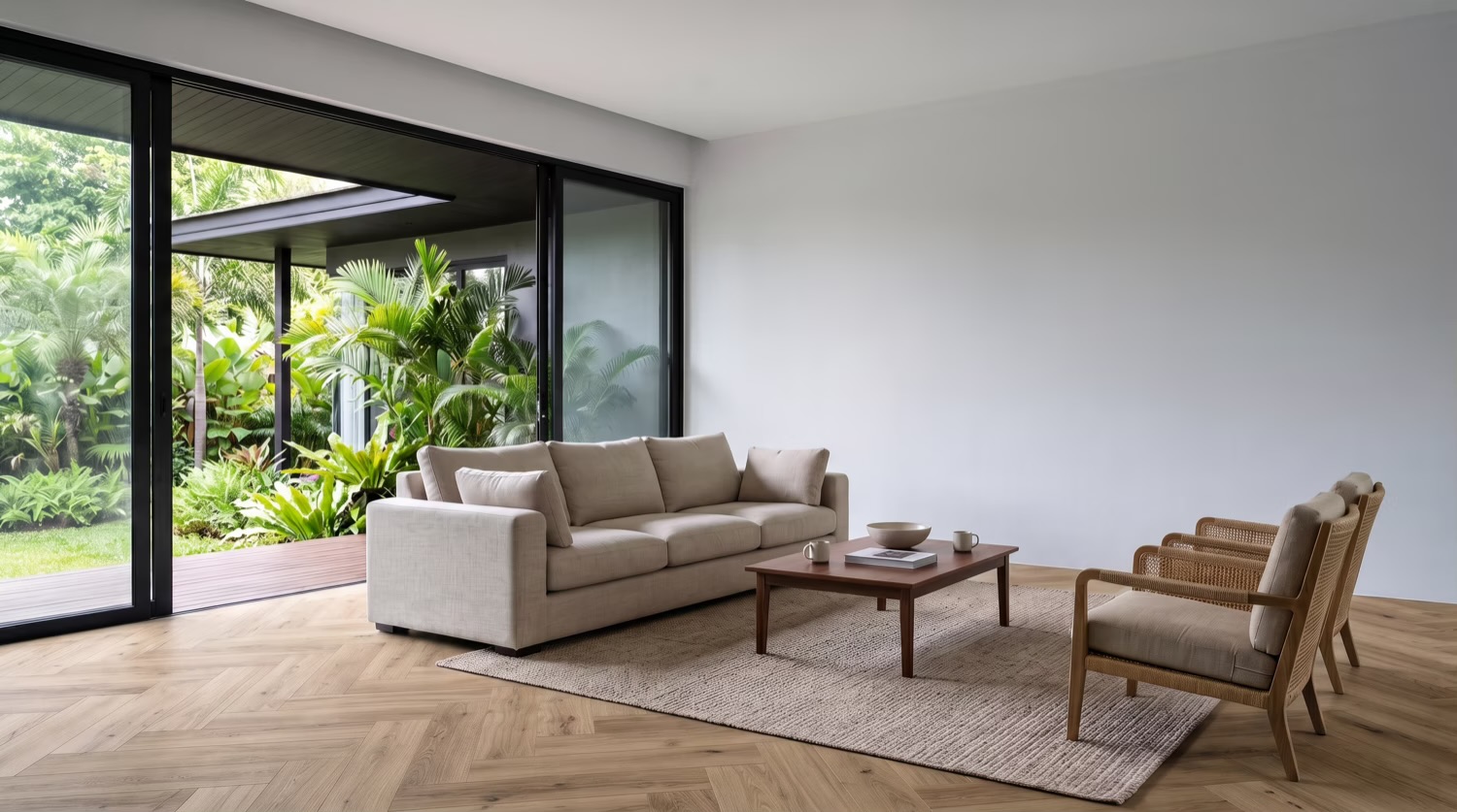 Oak Herringbone